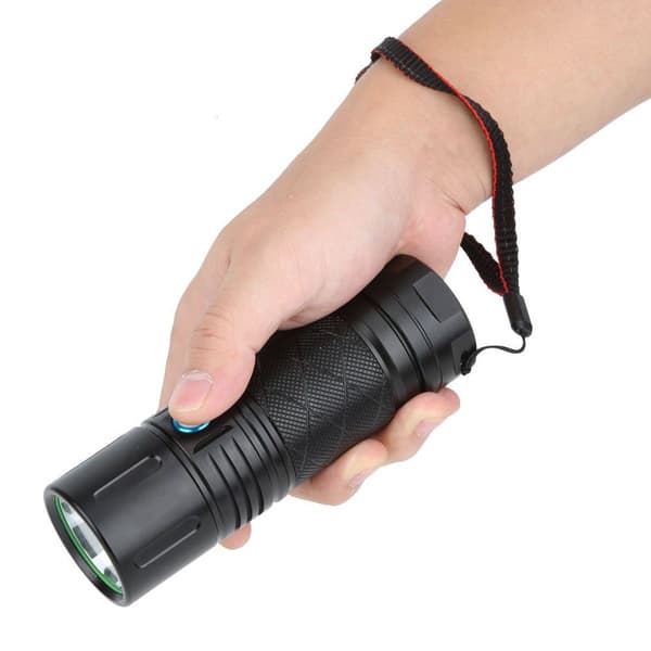 Super kirkas ulkoalumiiniseos LED-taskulamppu KLB