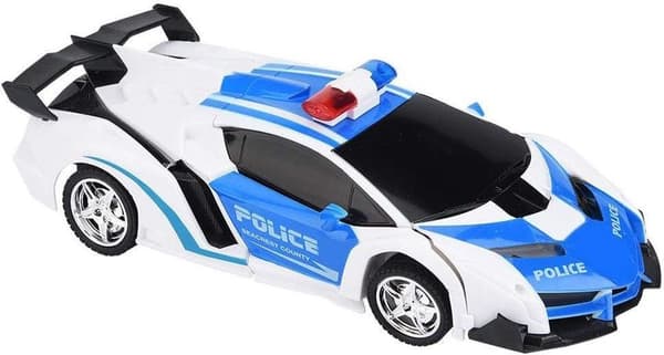 Transformer 2-i-1 RC-bil Körning Sportbil Körning Transformationsrobot