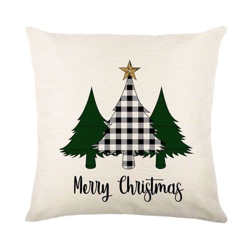 Juleputetrekk 45x45 cm: Festlig dekorasjon til stuen