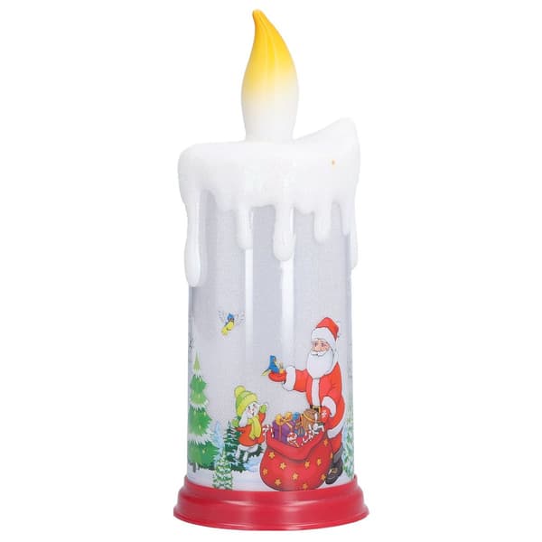 Flammeløse julelys, LED-simuleringsflamme, Julenissen KLB