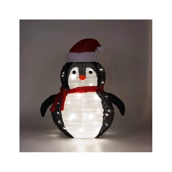 Jul LED-Ljus Snögubbe, Jul LED, Tomte Utomhus, Vikbar och Utdragbar, IPX65 Vattentät