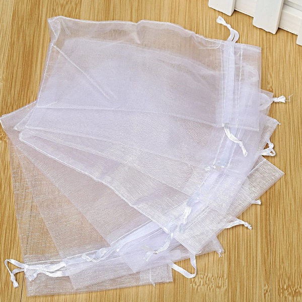 Organzapåsar, 100 st organza presentpåsar, organza presentpåsar, presentpåsar för bröllop KLB