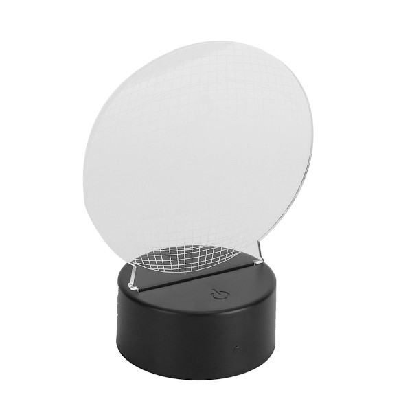 Basketball 3D LED-lampe nattlys berøringslampe for sengen til KLB