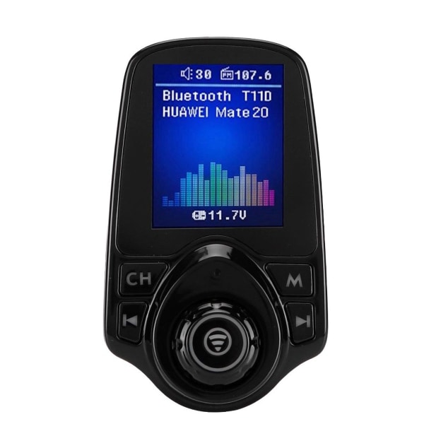 Bil FM-sender, Bluetooth MP3-spiller, handsfree ringer KLB