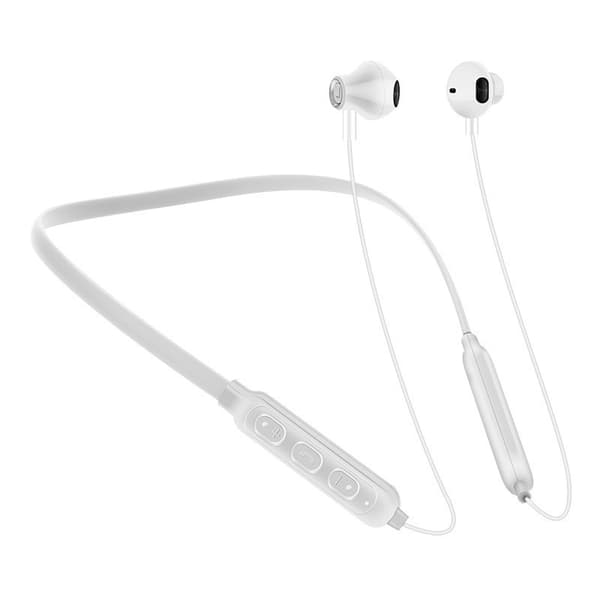 Bluetooth-urheilukuulokkeet korvaan, Bluetooth 5.0 valkoinen