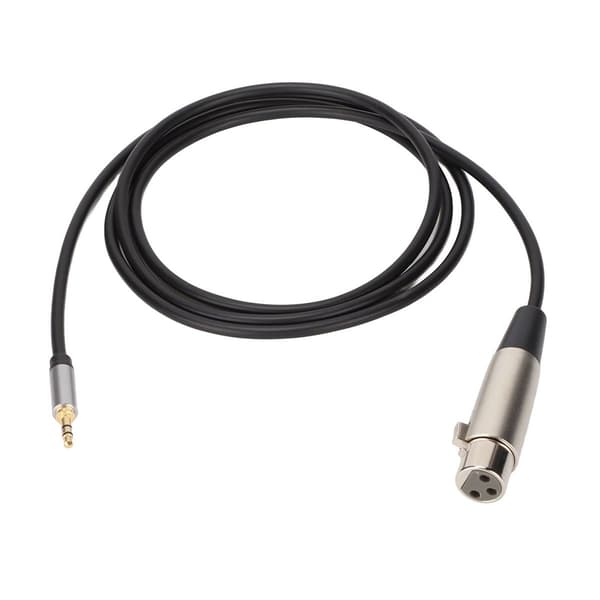 XLR hun til 3,5 mm han adapterkabel HiFi Plug and Play KLB