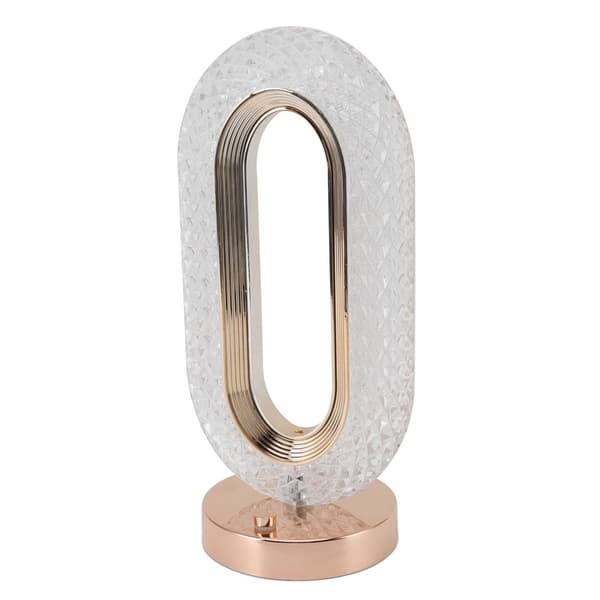 LED krystal sengelampe, luksus touch-kontakt, 2000mAh KLB