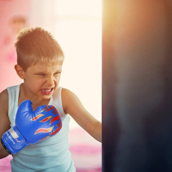 PU-lasten nyrkkeilyhanskat, harjoitushanskat 3-12-vuotiaille lapsille