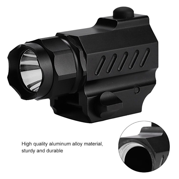 Holdbar LED-lommelykt i aluminiumlegering, bærbar taktikk KLB