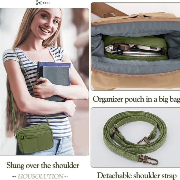 Pencil Case, Bærbar Stor Pencil Case til Mænd/Kvinder, KLB