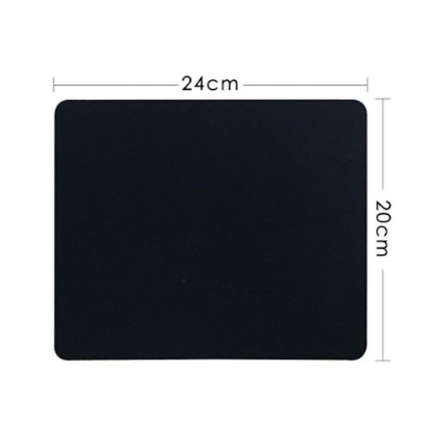 24*20cm Gaming Musmatta halkfri skrivbordsunderlägg idealisk för PC 2-pack