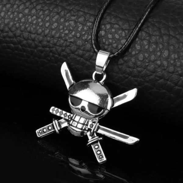 One Piece Skull Roronoa Zoro Roronoa Zoro Kjede Anheng Anime Manga Cosplay KLB