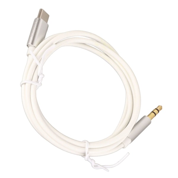 USB-C til 3,5 mm lyd Aux-kontaktkabel, stabil Type-C-adapter KLB