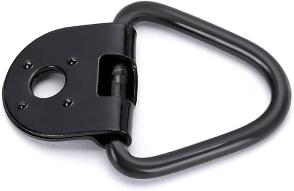 Lastankare, 5-pack Svart Stål V-Ring Bult, Lastrep Bult På