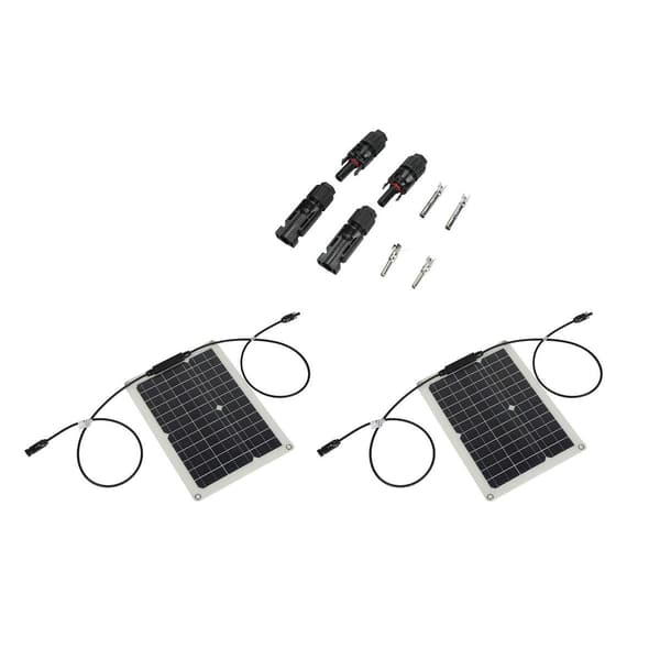 15W bærbar vanntett monokrystallinsk solcellepanel KLB