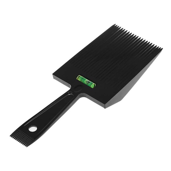 Tasainen kampa, flattopper-kampa, tasainen yläkampa, tasainen musta