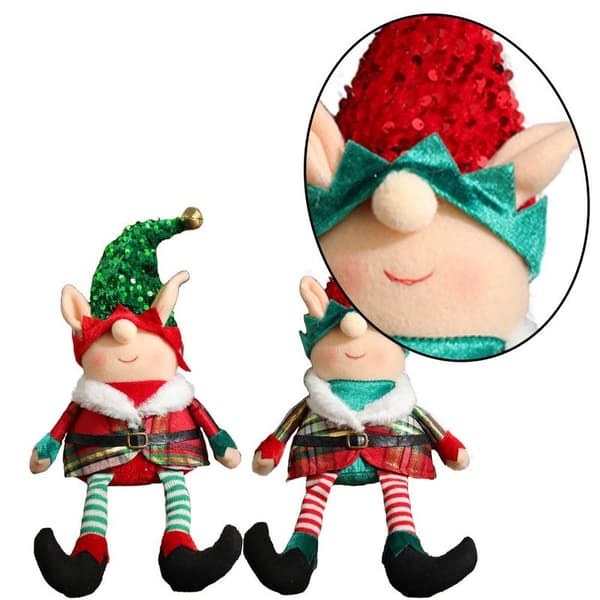 Nisse julebamser, nisse julelegetøj til drenge og piger