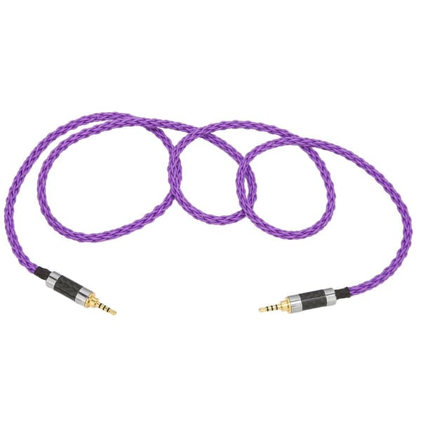 2,5 mm til 2,5 mm hovedtelefonkabel, 8-core robust 2,5 mm Aux-kabel KLB