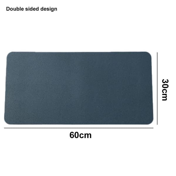Skrivebordsunderlag, musematte, skinns skrivebordsbeskytter, Easy Style 4