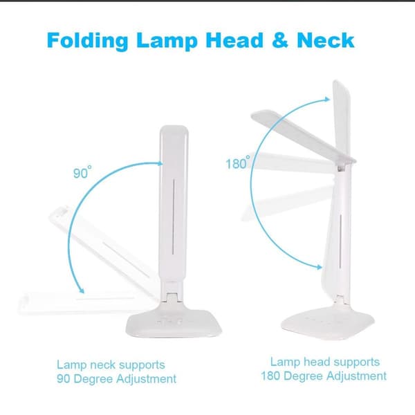 Fleksibel USB LED-bordlampe med touch-dæmpning KLB