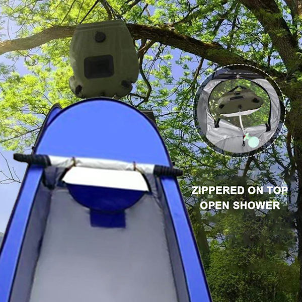 Bärbar pop-up duschrum för privatliv, omklädningsrum för camping och strand, hopfällbar KLB