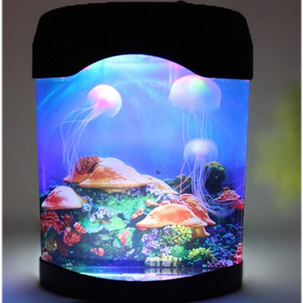 LED kunstig manet akvarium belysning manet dekorasjon