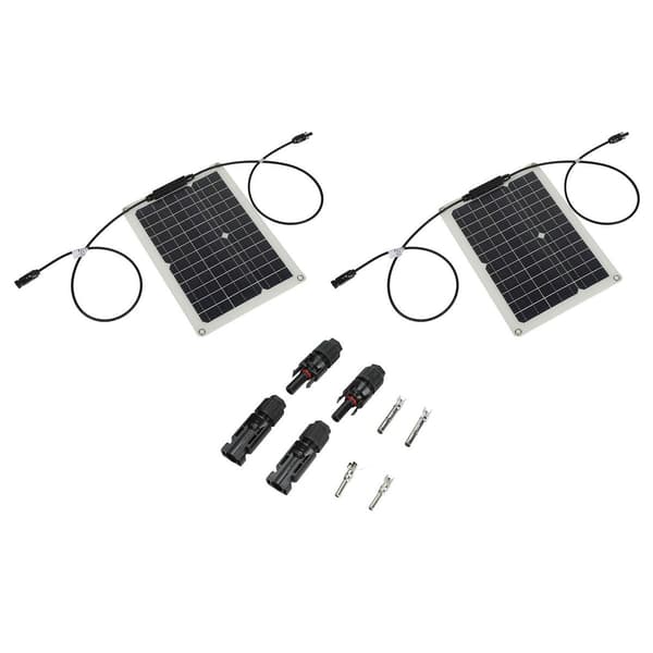 15W bærbar vanntett monokrystallinsk solcellepanel KLB