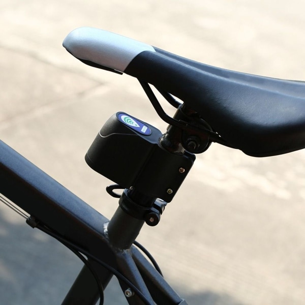 Ny professionel cykeltyverialarm cykelsikkerhedslås fjernbetjening