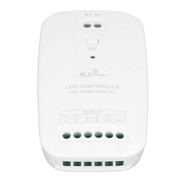 LED-controller DC9V-24V Bluetooth Mesh RGB CCT 2 i 1 KLB