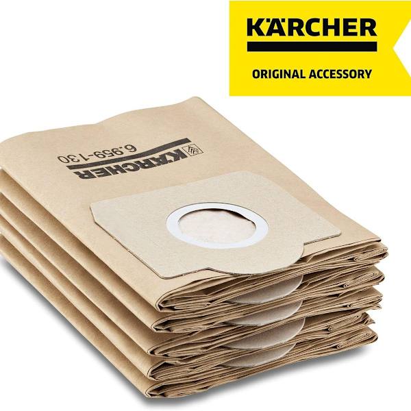Kärcher-lisävarusteet - paperisuodatinpussit monikäyttöisiin imureihin, 5 kpl KLB