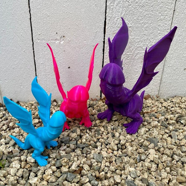 15cm Resin Dinosaur Figur - Sjov dinosaur statue ornament KLB