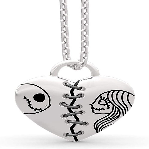 Jeulia og Sally Halskjede The Nightmare Before Chirstmas Anheng KLB