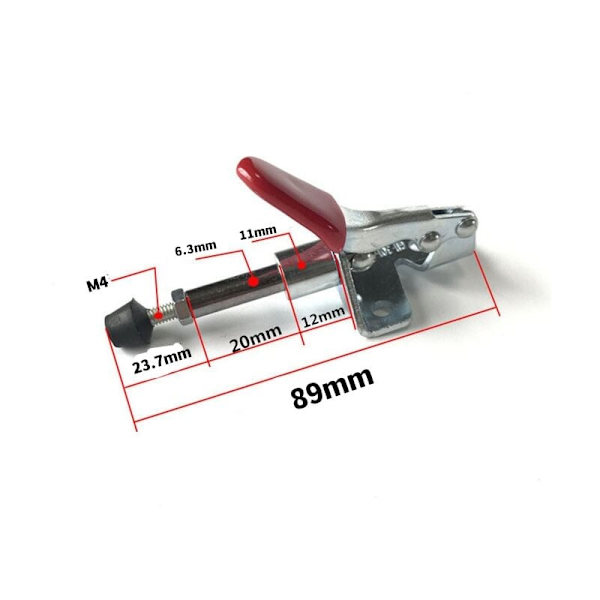 Pack Toggle Clamps 301Am Latch Anti-slip Hand Tool 99Lbs Holding Capacity Quick Release Clamp KLB