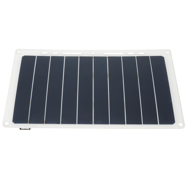 Bärbar 10W solpanel laddare för utomhusbruk med KLB