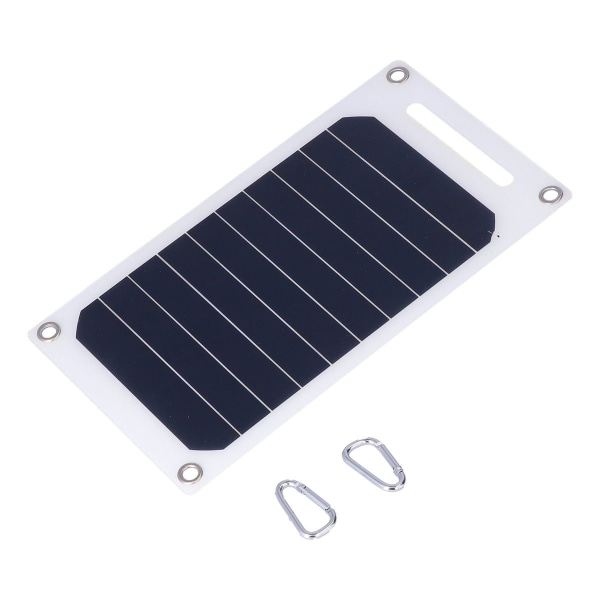 10W 5V Solcellepanel Lader med Spener Semi Fleksibel KLB