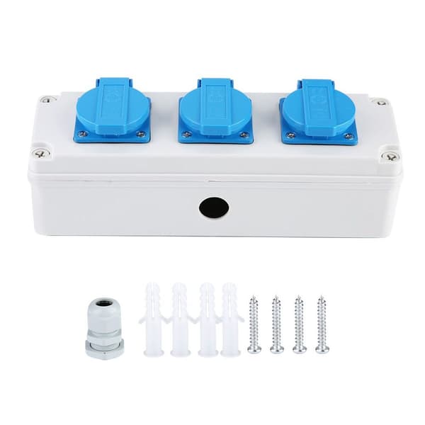 IP54 Vattentät Uttag Adapter med Lock (GB KLB