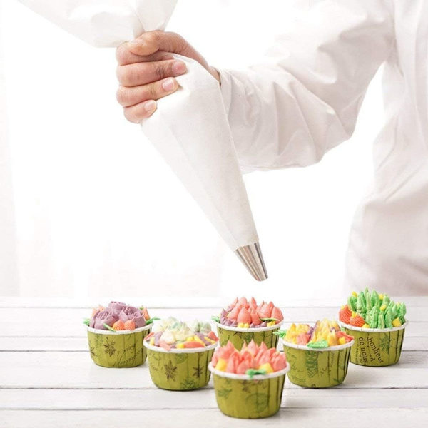 Queta 4-pack återanvändbara spritsar i extra stor/stor/medium/KLB