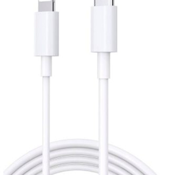 Lightning-kaapeli iPhoneen, nopea latauskaapeli USB-C-virtalähteellä