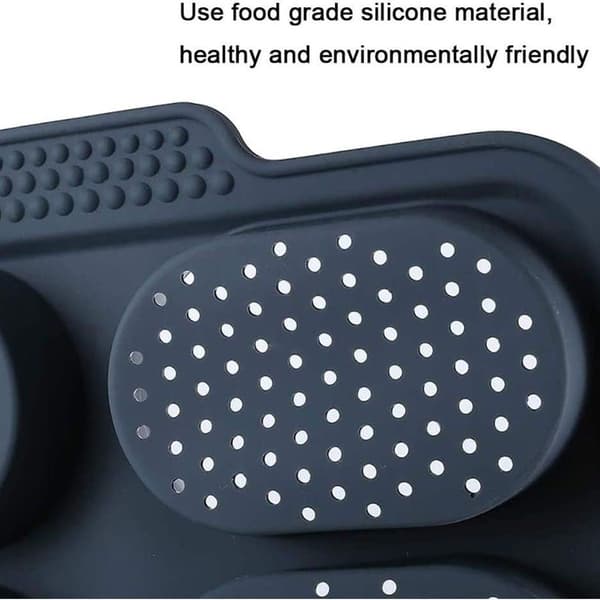 Mini Baguette Bageplade, Brødknusende Bakke, Non-Stick Hulplade, til