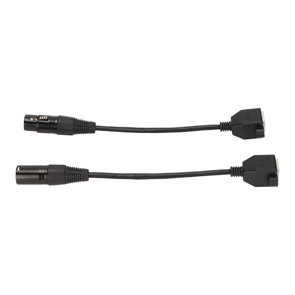 2 st XLR3 till RJ45-kabel 3-stifts Plug and Play XLR-hona KLB