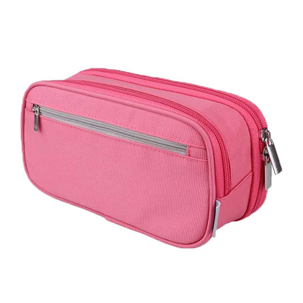 Multi-rommet samling med rosa glidelåser