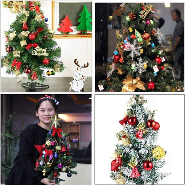 Julgranskulor set, plast julgranskulor julgransdekorationer plast KLB