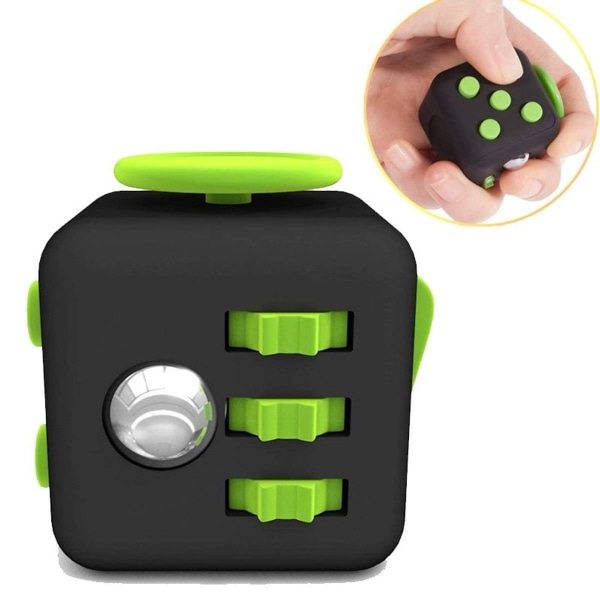 Fidget stress cube fra [1 piece] cube mot stress, rastløse hender, perfekt KLB