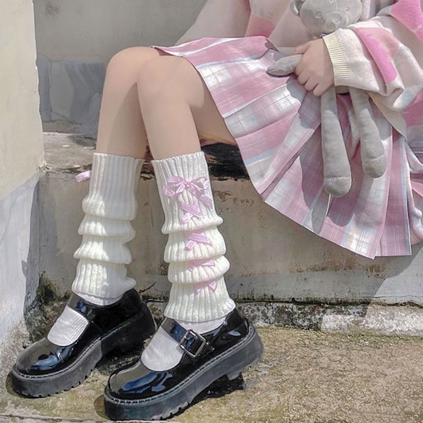 Pentagrammi Asymmetrinen Sockliner Neule Raidalliset Y2K Style Leveä Style 2 KLB
