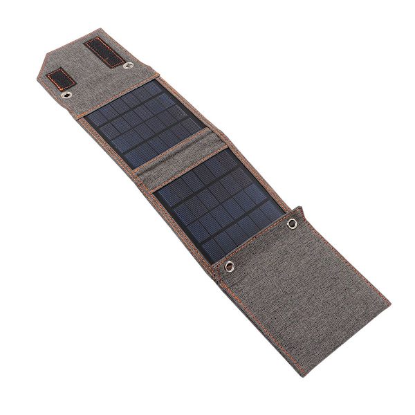 8W 5V Polykrystallinsk Silisium Foldbart Solcellepanel Lader KLB
