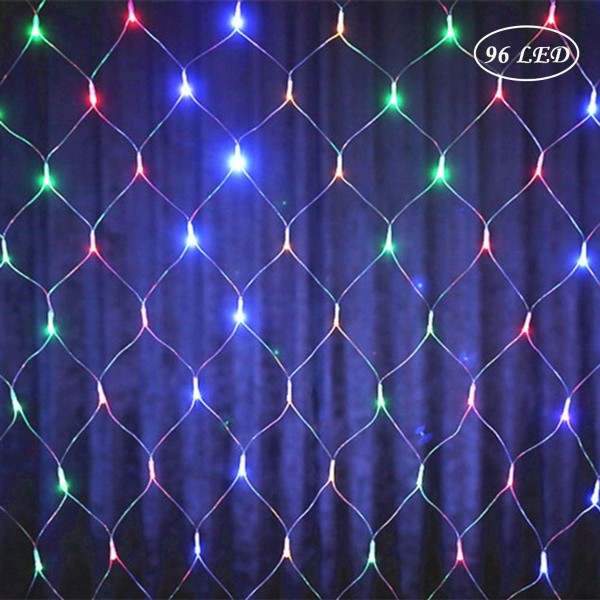 Utendørs LED Mesh Mesh String Lights Vanntett KLB