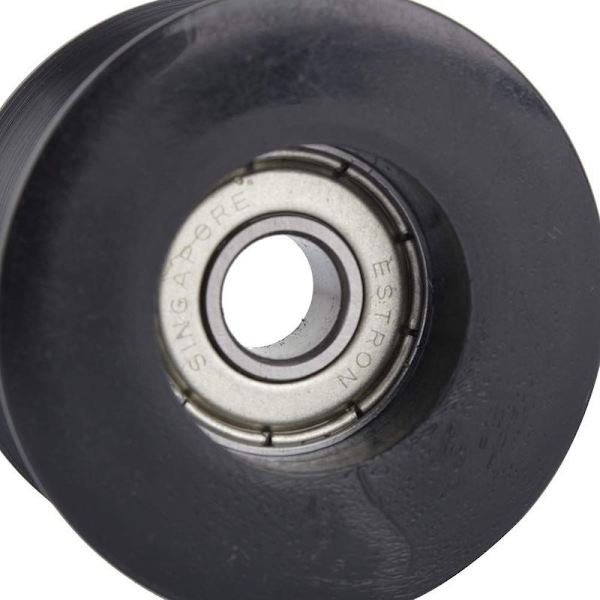 2 kpl U-urapulley nylon ohjausrullalaakeri U-ura rullapyörä 8