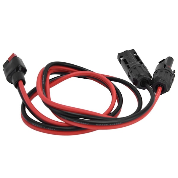 30A 600V 2,5mm² 1m solcelleforlængerkabel messing flamme KLB