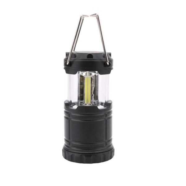 3W Bärbar COB LED-Lykta, Fällbar Tältlampa, Vattentät Utomhus Campingstav