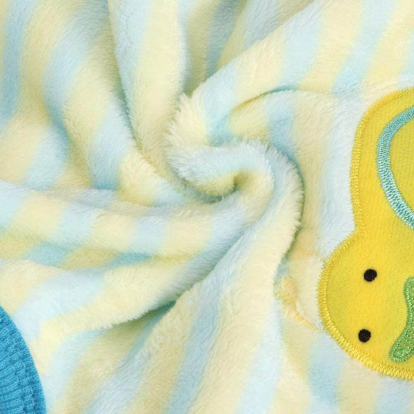 Talvikoiran vaatteet lämmin lemmikkiliivi mukavat pentuvaatteet söpö kissa ja raidallinen koiraliivi hengittävä koirakissa pentu kissanpentu (XXS-sininen keltainen)